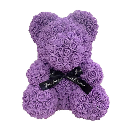 Girlfriend Gifts 25Cm/40Cm Soap Foam Bear Rose Teddy Rose Bear Artificial Flowers Wedding Birthday Valentines Gift for Women