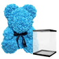 Girlfriend Gifts 25Cm/40Cm Soap Foam Bear Rose Teddy Rose Bear Artificial Flowers Wedding Birthday Valentines Gift for Women