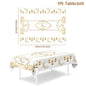Eid Mubarak Table Runner Ramadan Tablecloths Ramadan Kareem Decoration for Home 2025 Islamic Muslim Party Eid Al Adha Gifts