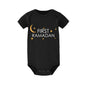 My 1st Ramadan Baby Romper Moon Star Print Short Sleeve Jumpsuit 1st Ramadan Newborn Bodysuit Muslim Festival Infant Clothes