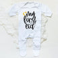 My First Eid Ramadan Baby Babygrow Sleepsuit Vest Bodysuit Infant Long Sleeve Romper Ramadan Islamic Muslim Keepsake Baby Outfit