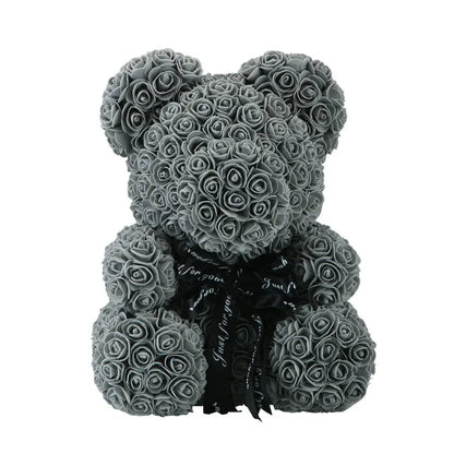 Girlfriend Gifts 25Cm/40Cm Soap Foam Bear Rose Teddy Rose Bear Artificial Flowers Wedding Birthday Valentines Gift for Women