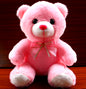 22Cm Pink LED Light-Up Teddy Bear - Luminous Plush Toy for Kids, Perfect Christmas Gift